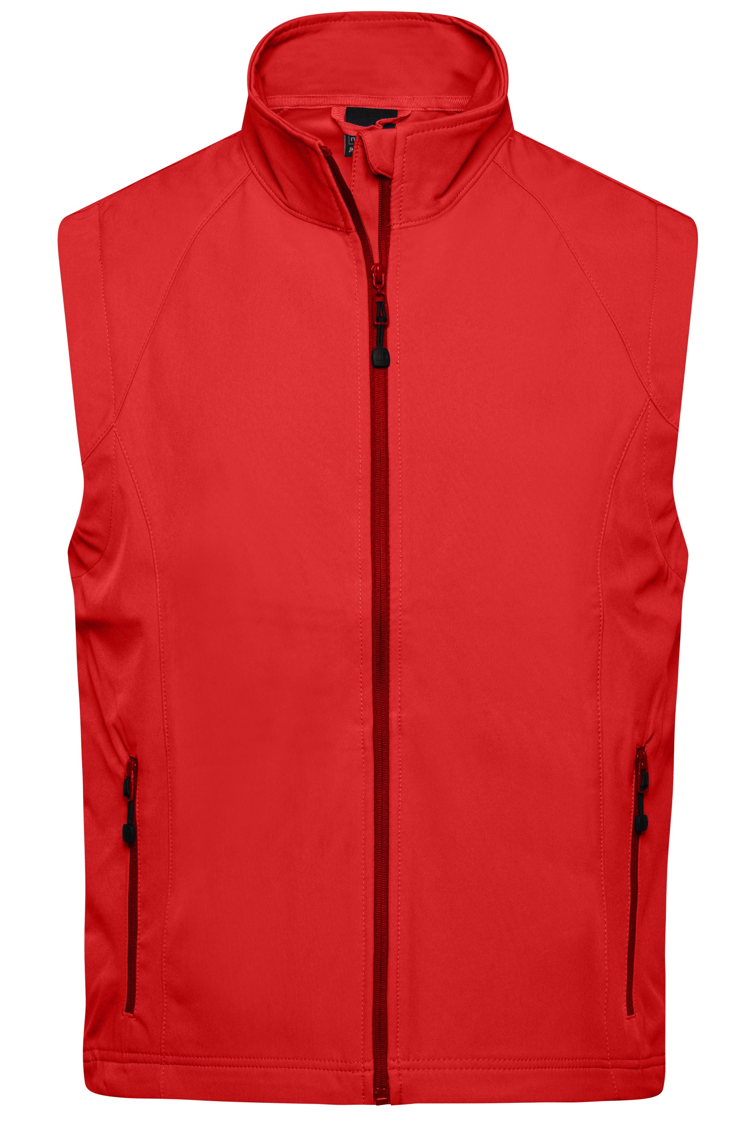James & Nicholson Herren Softshellweste red
