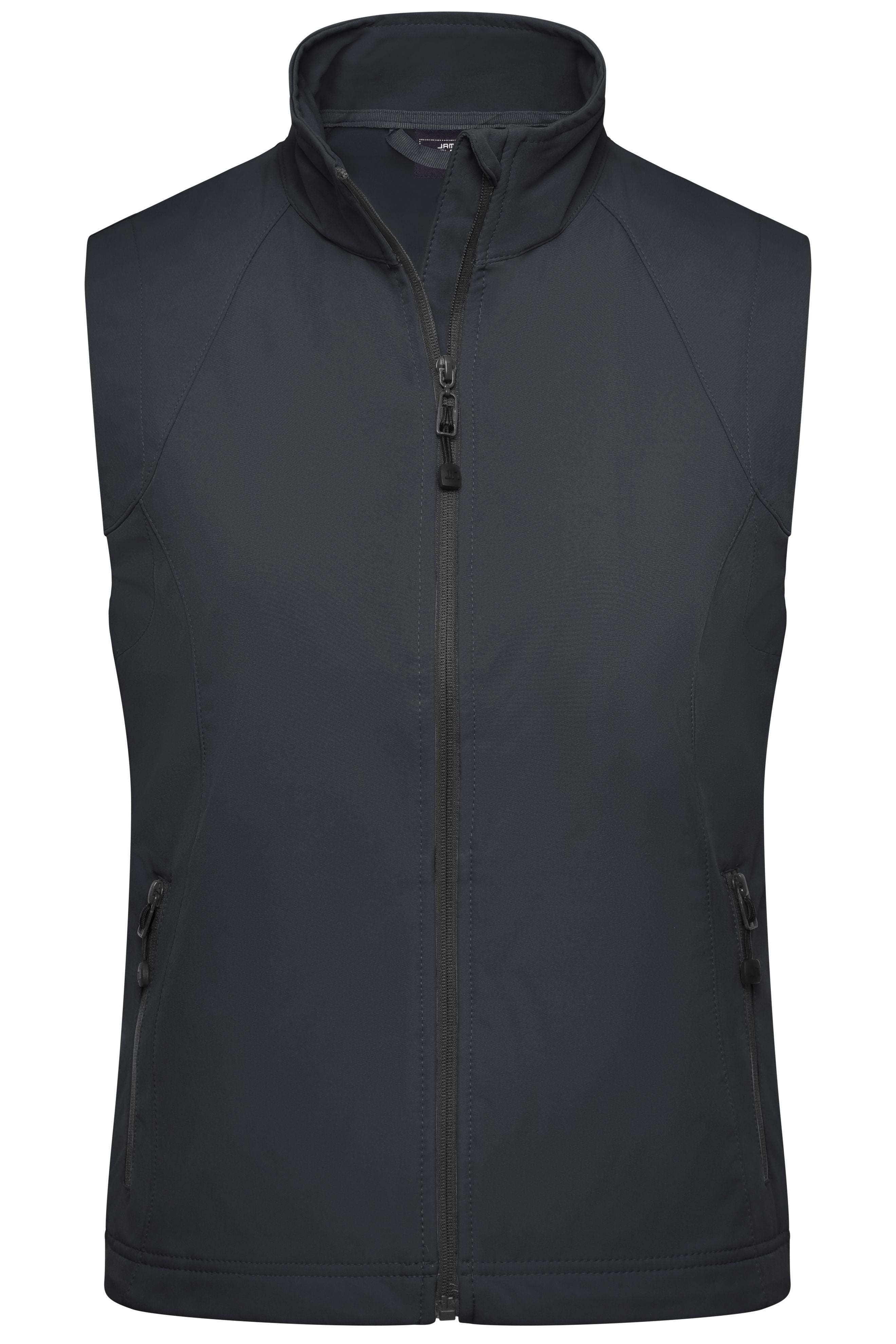 James & Nicholson Damen Softshell Weste black