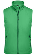 James & Nicholson Damen Softshell Weste green