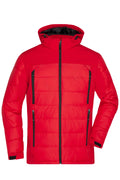 James & Nicholson Herren Hybrid Winterjacke red