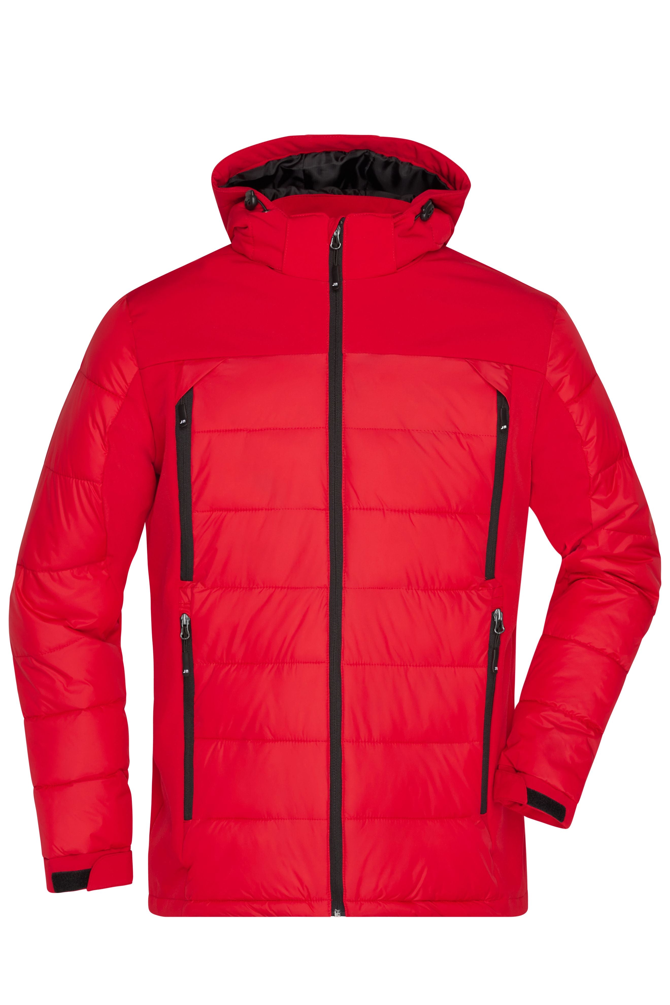 James & Nicholson Herren Hybrid Winterjacke red
