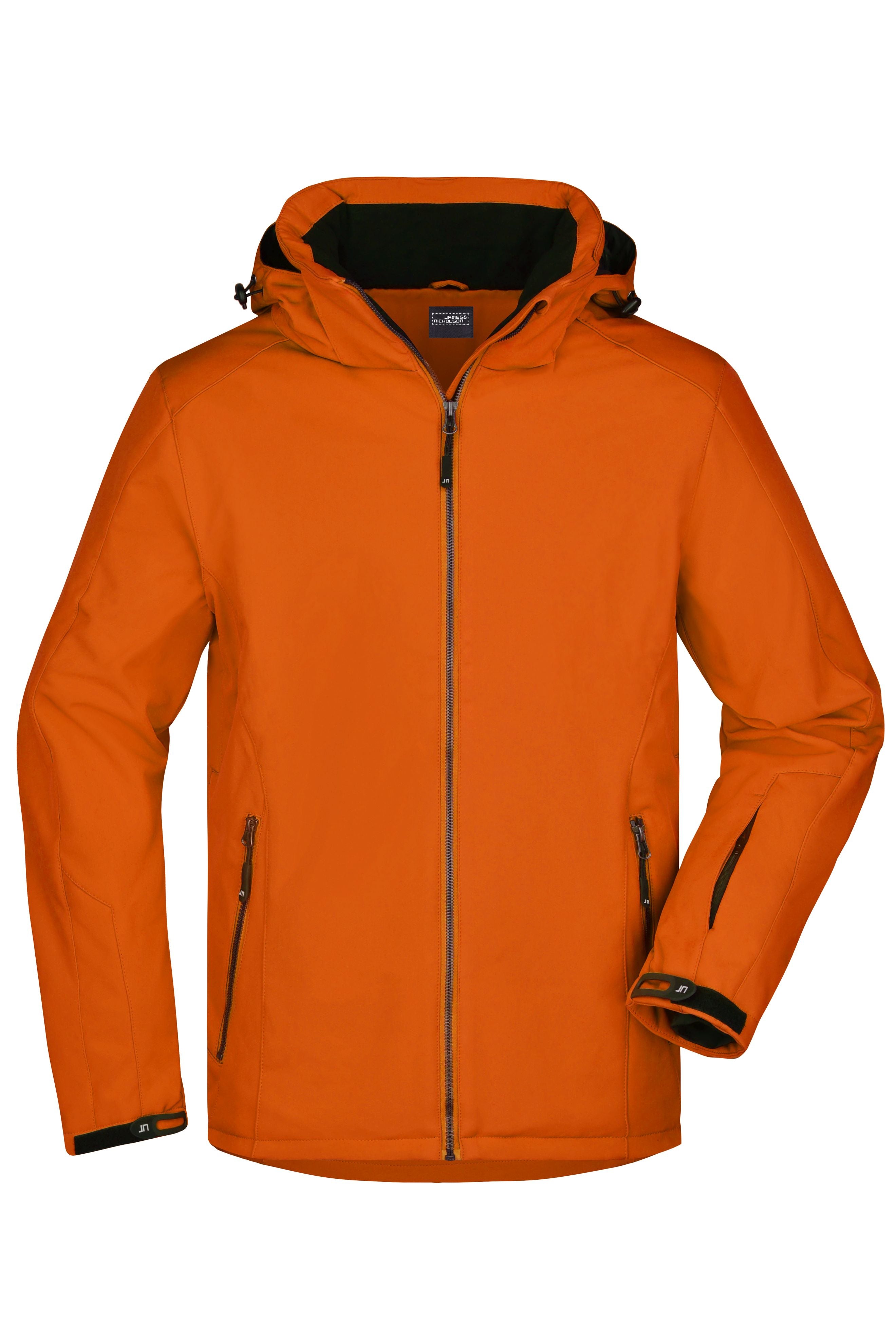 James & Nicholson Herren Wintersport Jacke dark-orange