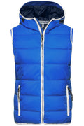 James & Nicholson Damen Steppweste nautic-blue/white