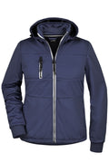 James & Nicholson Damen taillierte Softshelljacke navy/navy/white