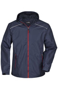 James & Nicholson Herren Regenjacke navy/red