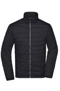 James & Nicholson Herren Steppjacke black