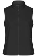 James & Nicholson Damen Softshell Weste black/black