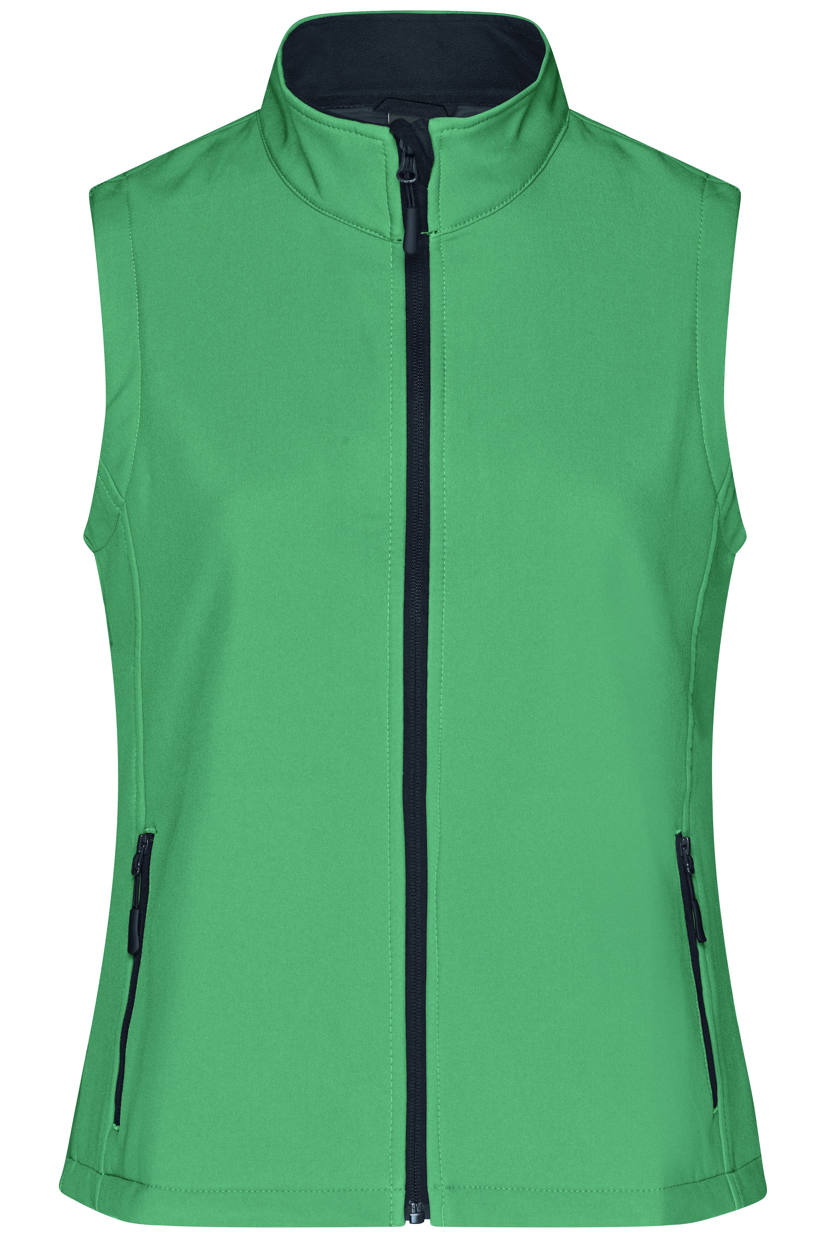 James & Nicholson Damen Softshell Weste green/navy