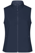 James & Nicholson Damen Softshell Weste navy/navy