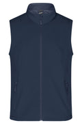 James & Nicholson Herren Softshell Weste navy/navy