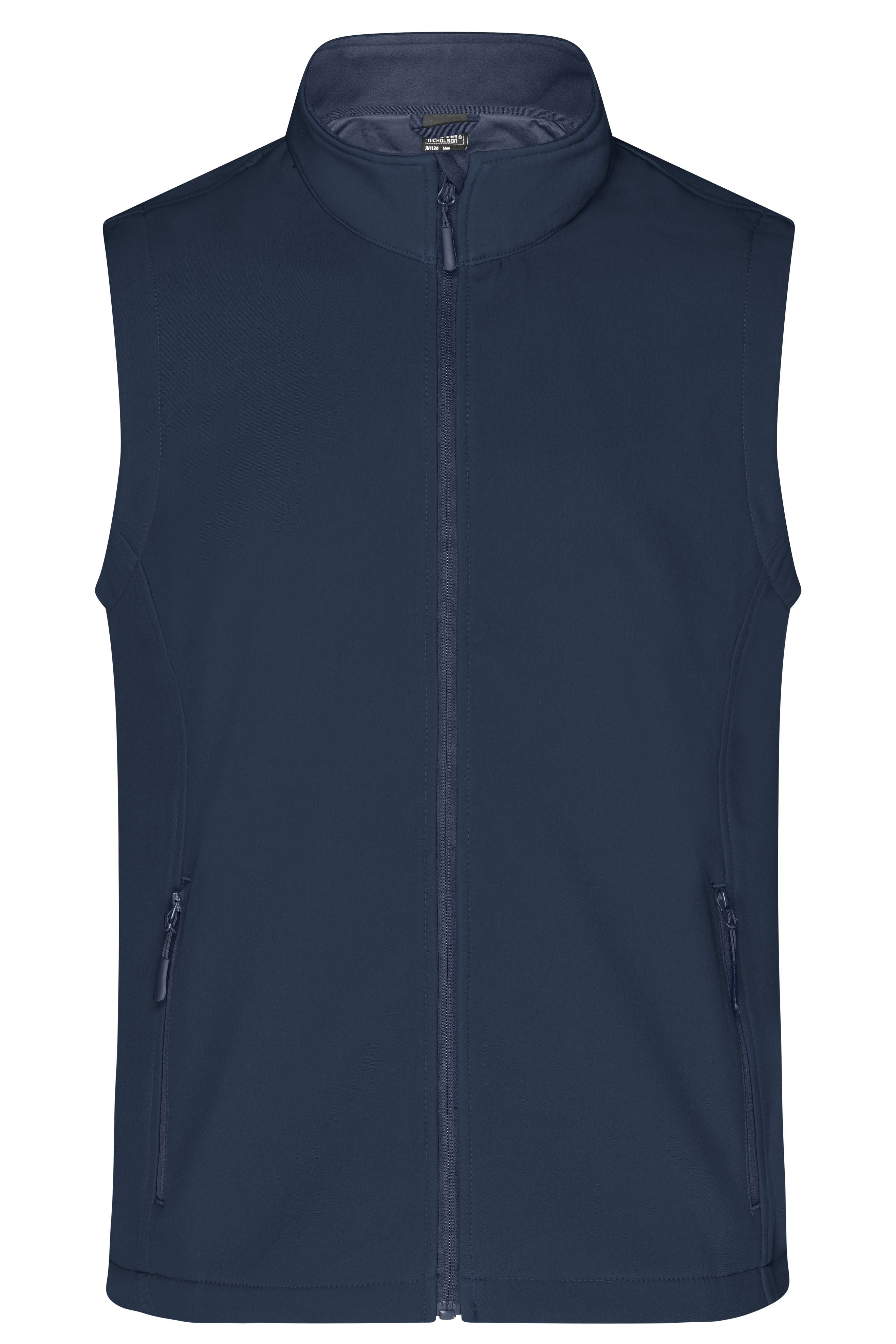 James & Nicholson Herren Softshell Weste navy/navy