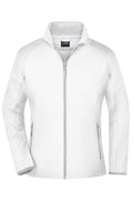 James & Nicholson Damen sportliche Softshelljacke white/white
