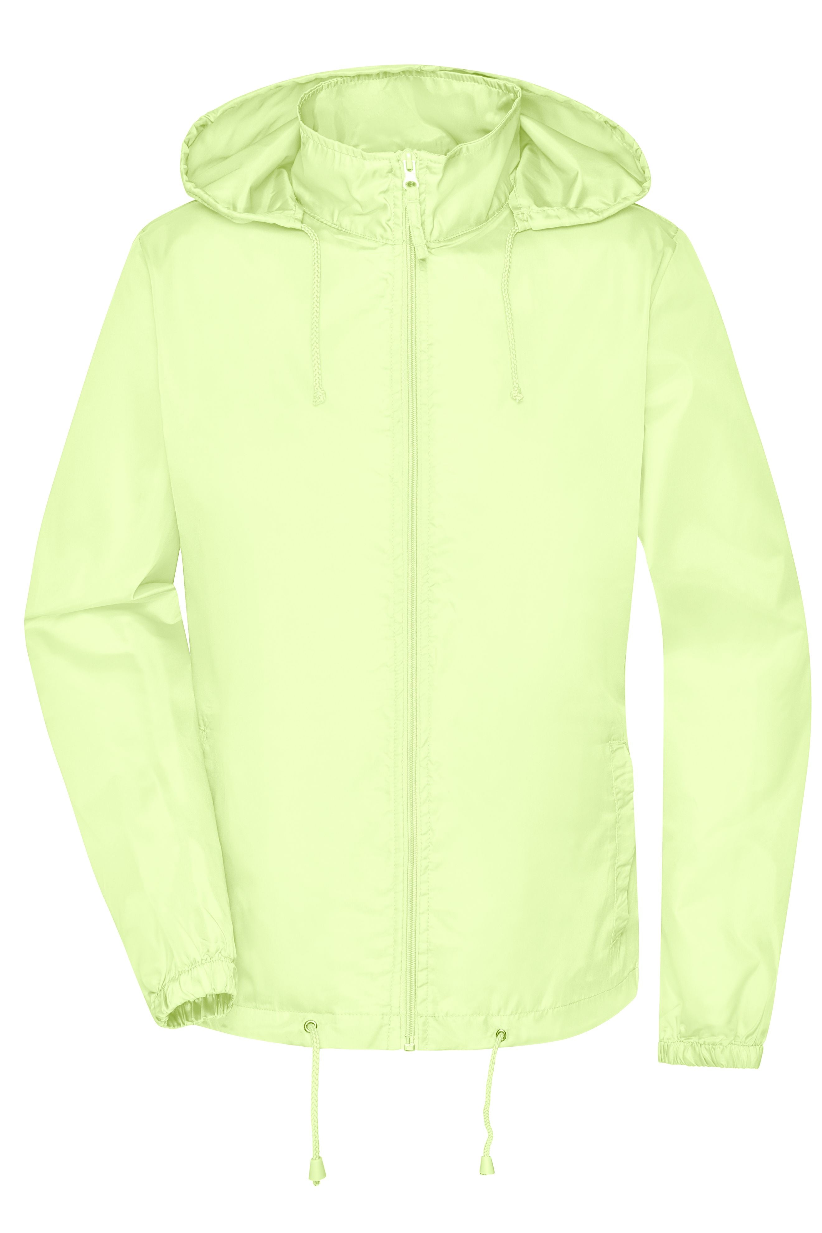James & Nicholson Damen Basic Windbreaker bright-yellow