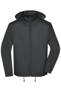 James & Nicholson Herren Basic Windbreaker black