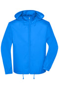 James & Nicholson Herren Basic Windbreaker bright-blue