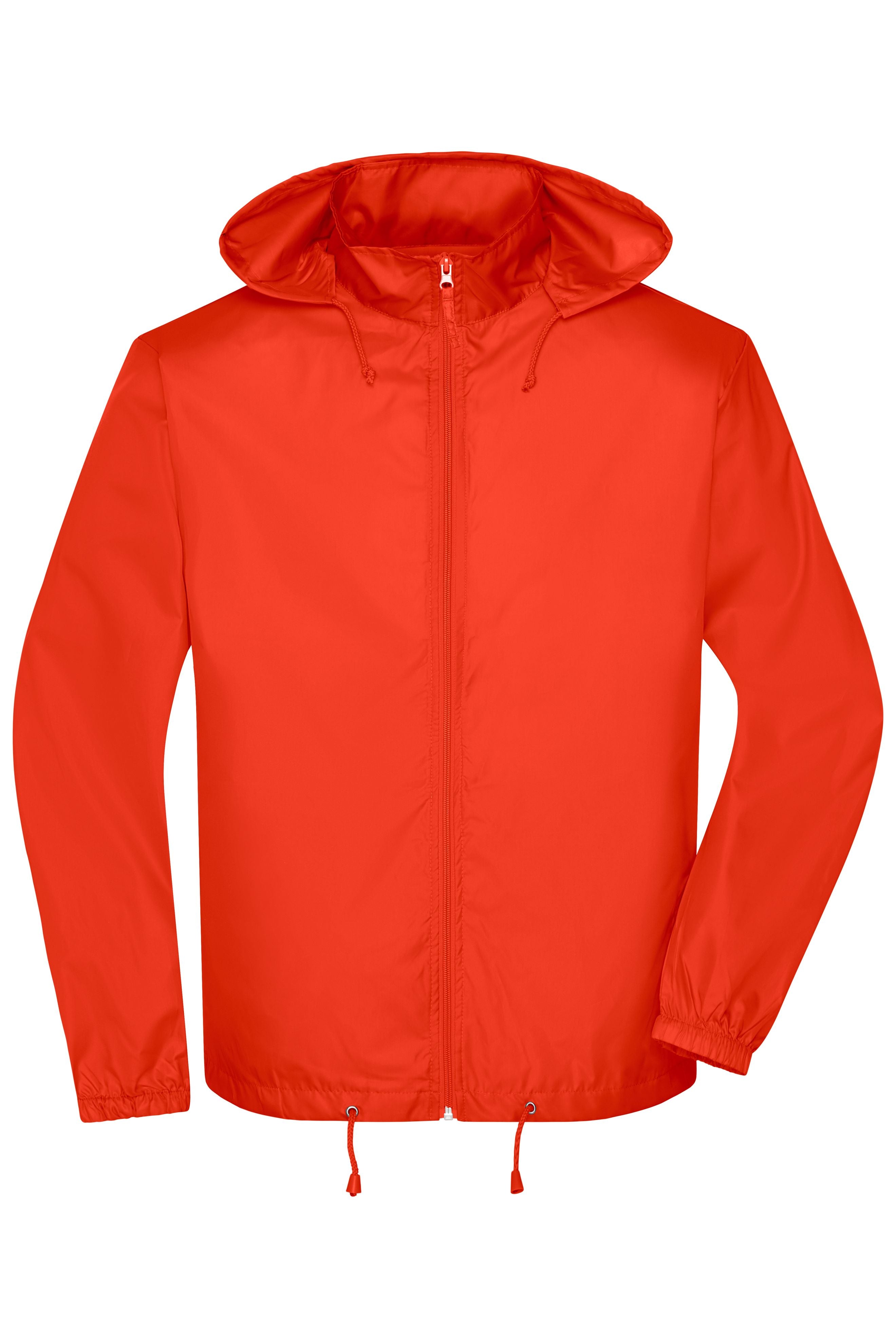 James & Nicholson Herren Basic Windbreaker bright-orange