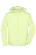 James & Nicholson Herren Basic Windbreaker bright-yellow