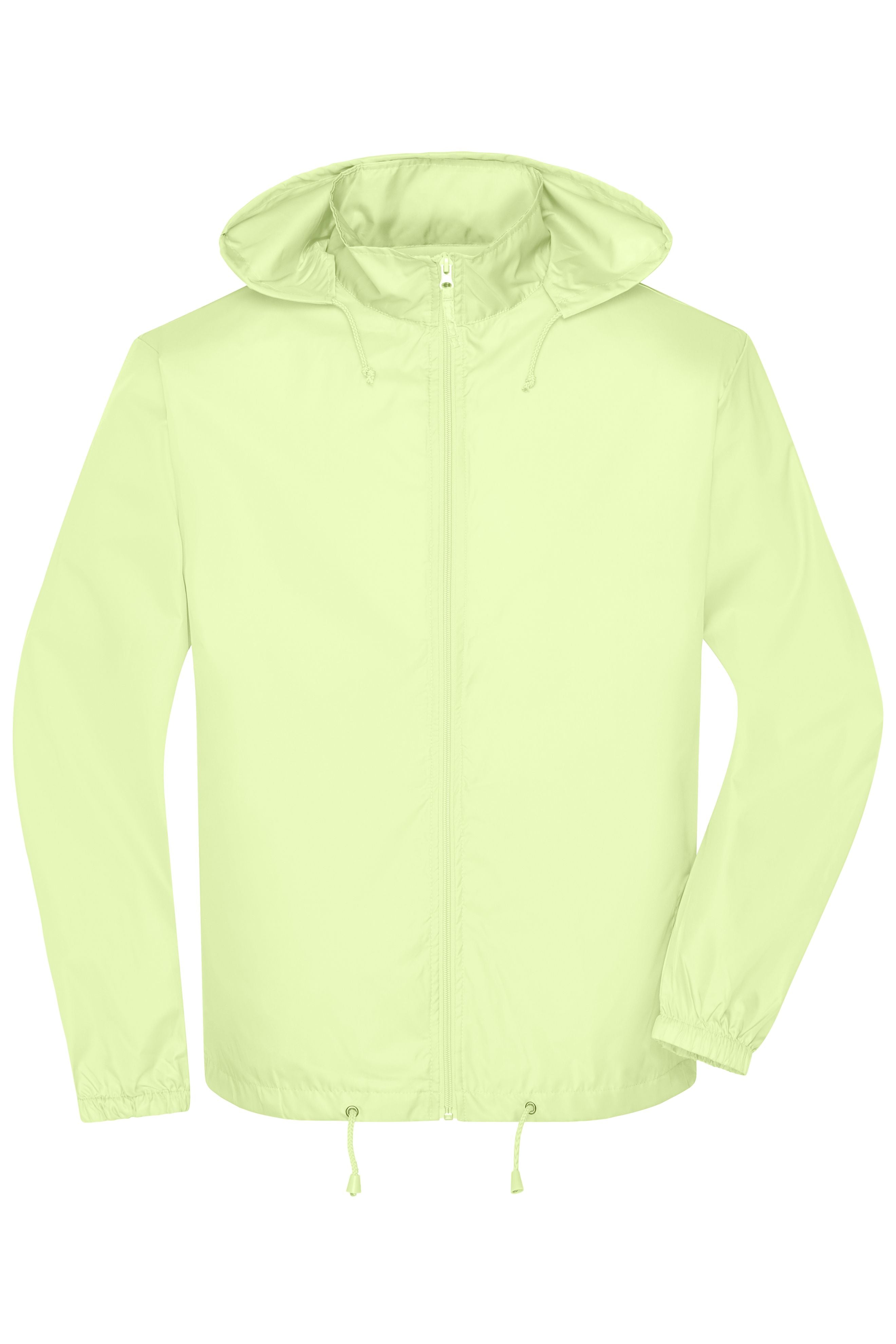 James & Nicholson Herren Basic Windbreaker bright-yellow