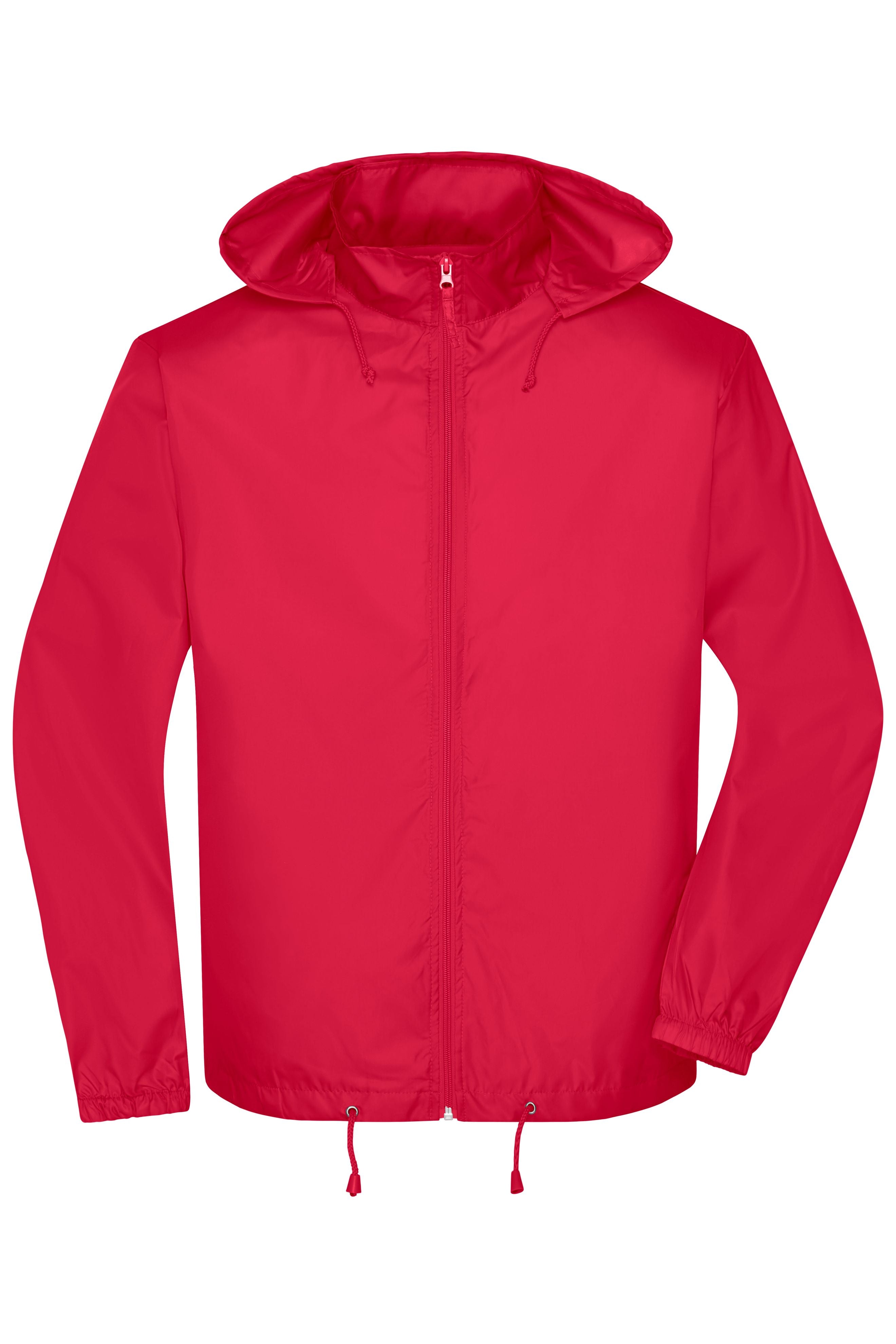 James & Nicholson Herren Basic Windbreaker light-red