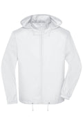 James & Nicholson Herren Basic Windbreaker white