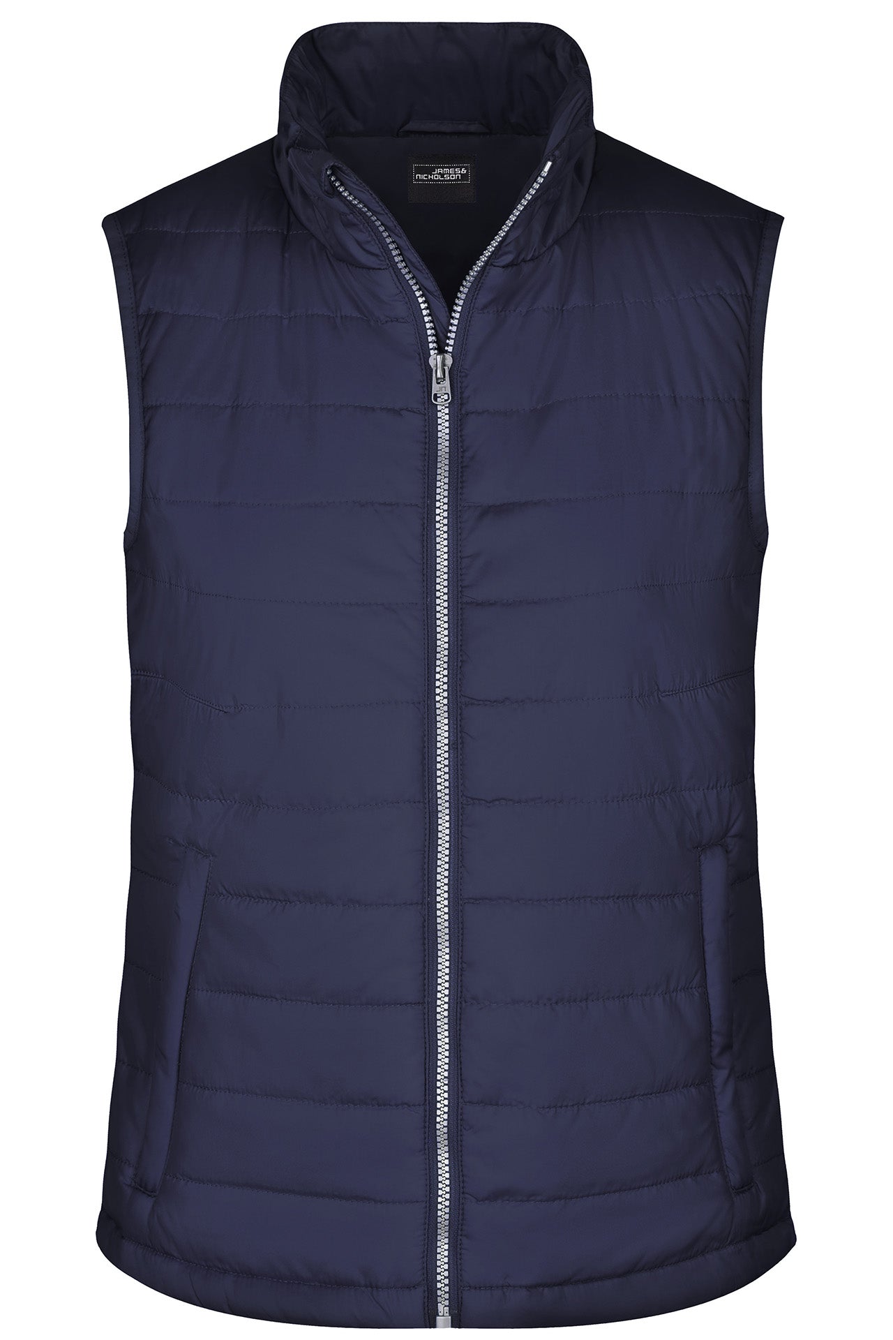 James & Nicholson Damen taillierte Steppweste navy