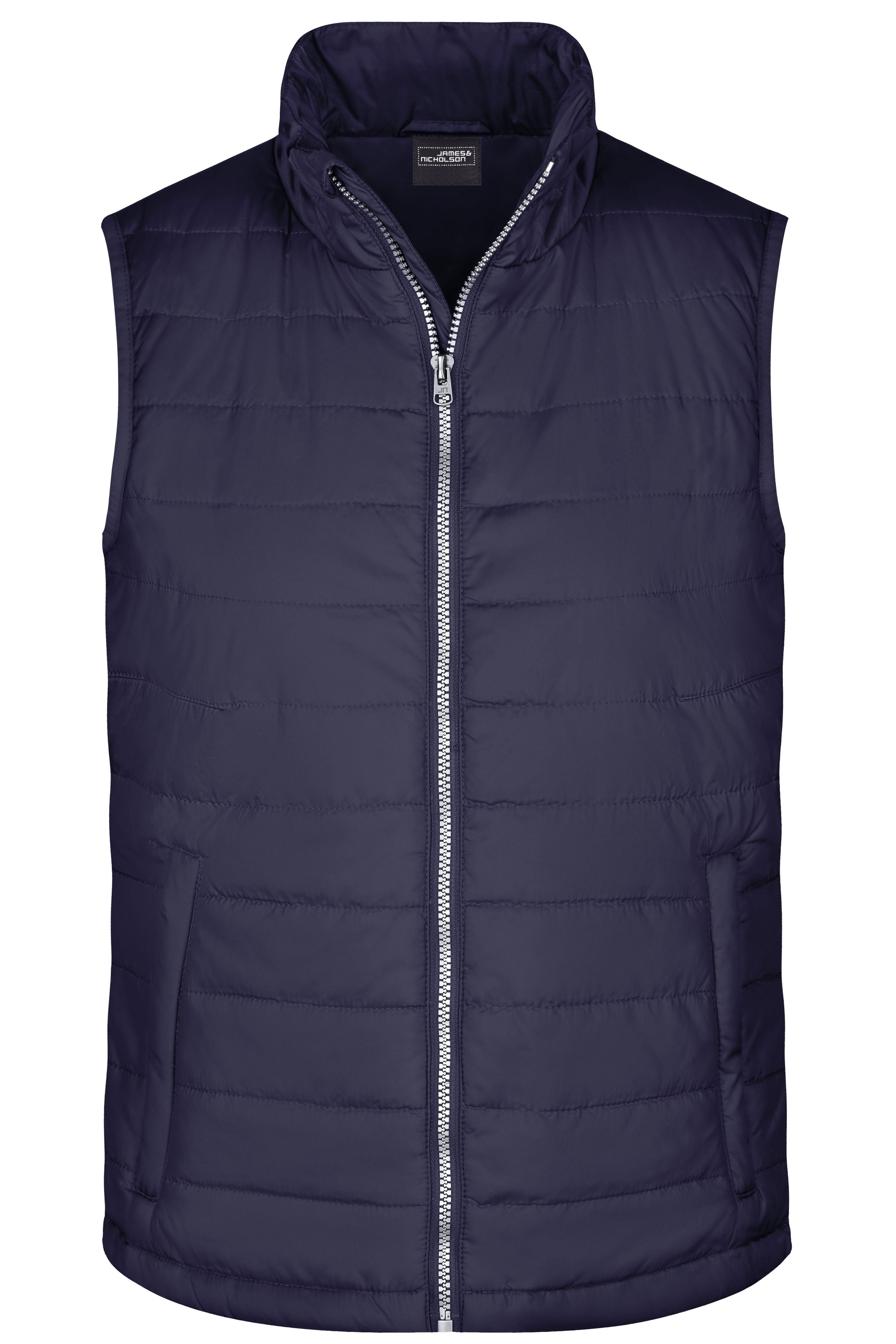 James & Nicholson Herren Steppweste navy