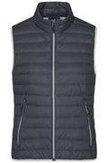 James & Nicholson Damen Daunen Steppweste graphite/silver