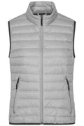 James & Nicholson Damen Daunen Steppweste silver-melange/graphite