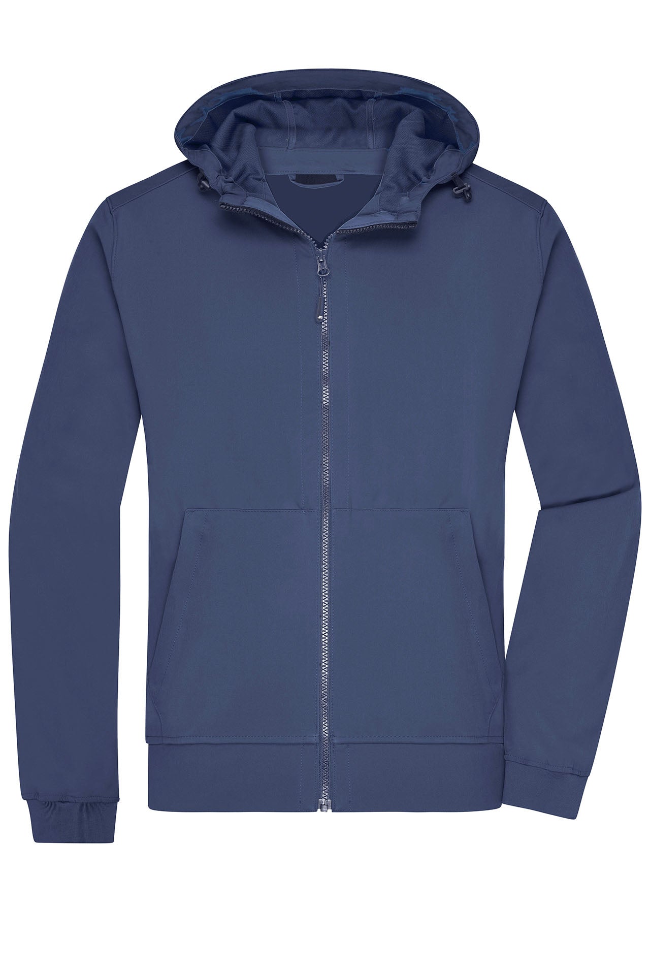 James & Nicholson Herren Kapuzen Softshelljacke navy/navy