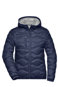 James & Nicholson Damen Steppjacke Sorona navy/silver