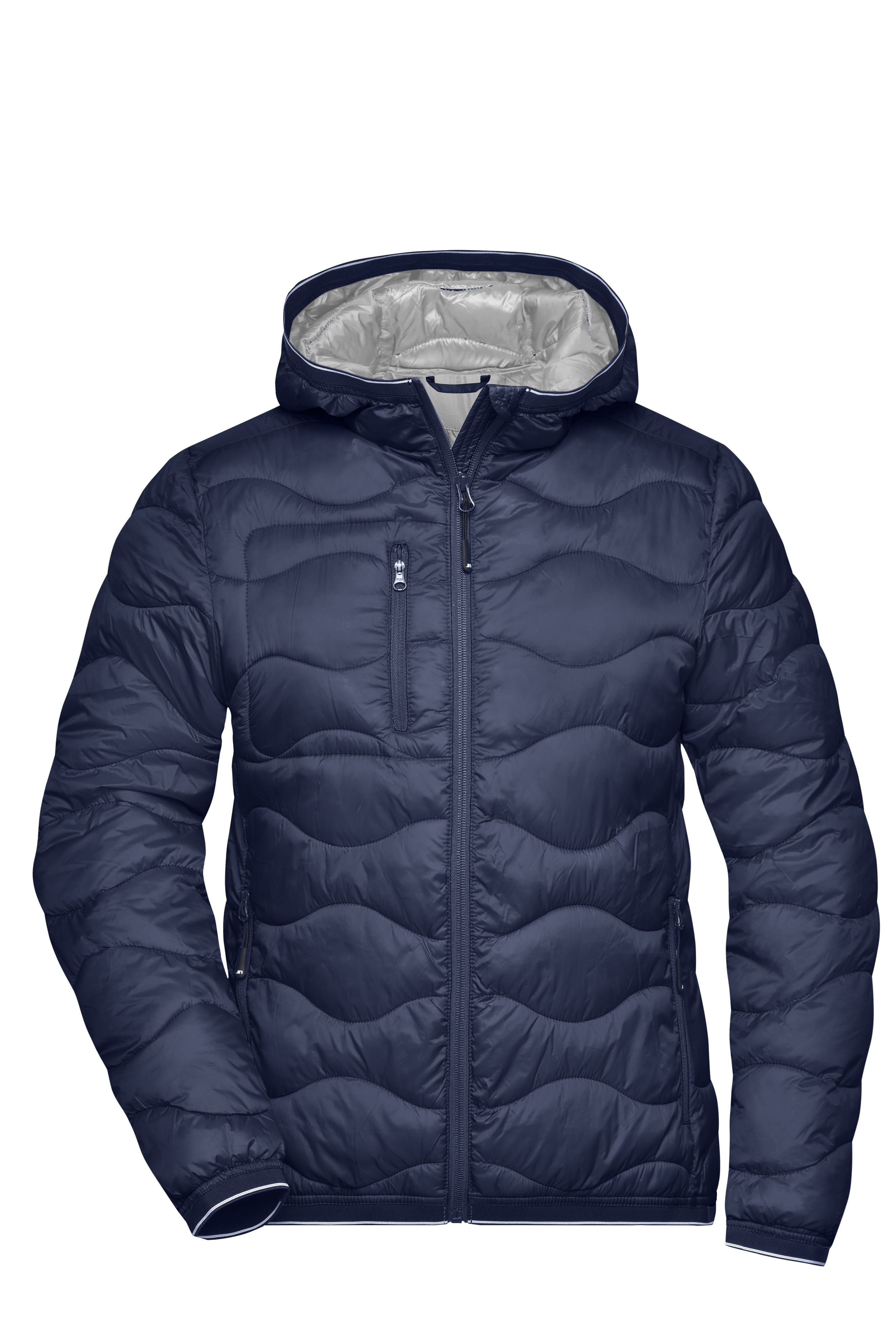James & Nicholson Damen Steppjacke Sorona navy/silver