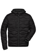 James & Nicholson Herren Steppjacke Sorona black/black