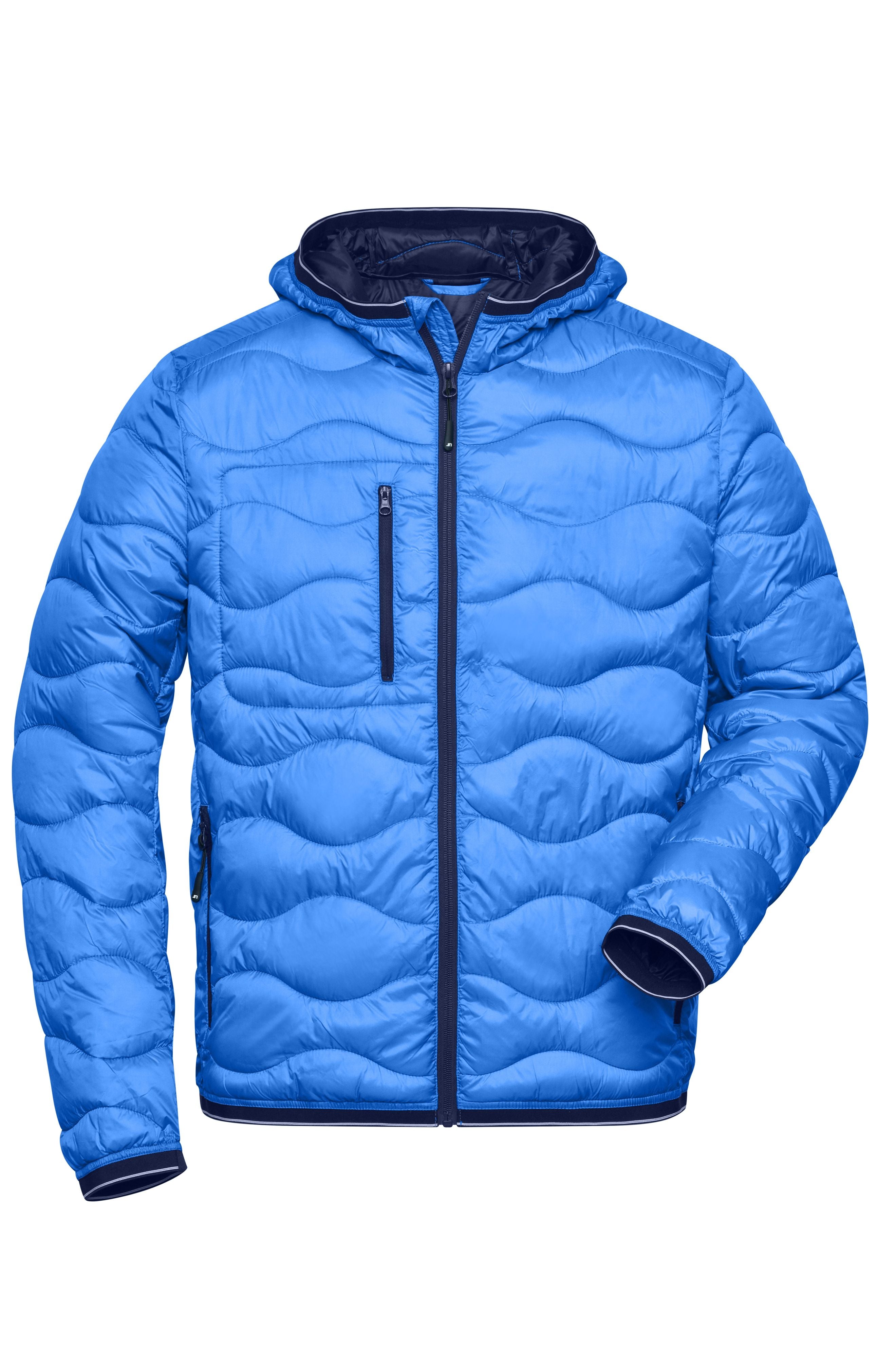 James & Nicholson Herren Steppjacke Sorona blue/navy