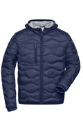 James & Nicholson Herren Steppjacke Sorona navy/silver