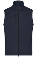 James & Nicholson Herren Softshell Weste Recycled Polyester navy