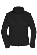 James & Nicholson Damen Softshell Jacke Recycled Polyester black