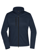 James & Nicholson Damen Softshell Jacke Recycled Polyester navy