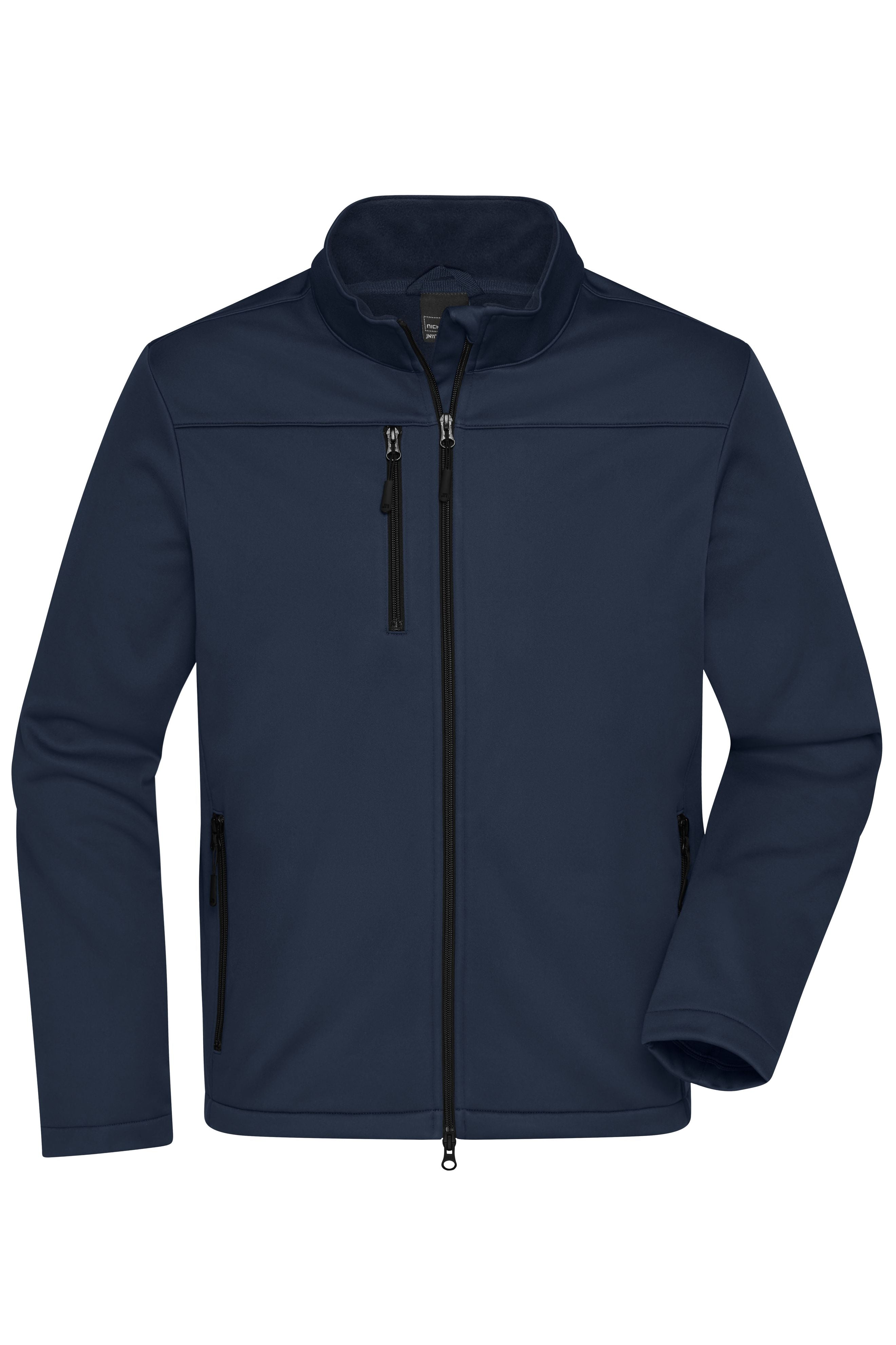 James & Nicholson Herren Softshell Jacke Recycled Polyester navy