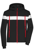 James & Nicholson Sportliche und wasserdichte Herren Winterjacke  black/white