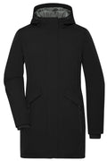 James & Nicholson Wattierter Damen Parka black