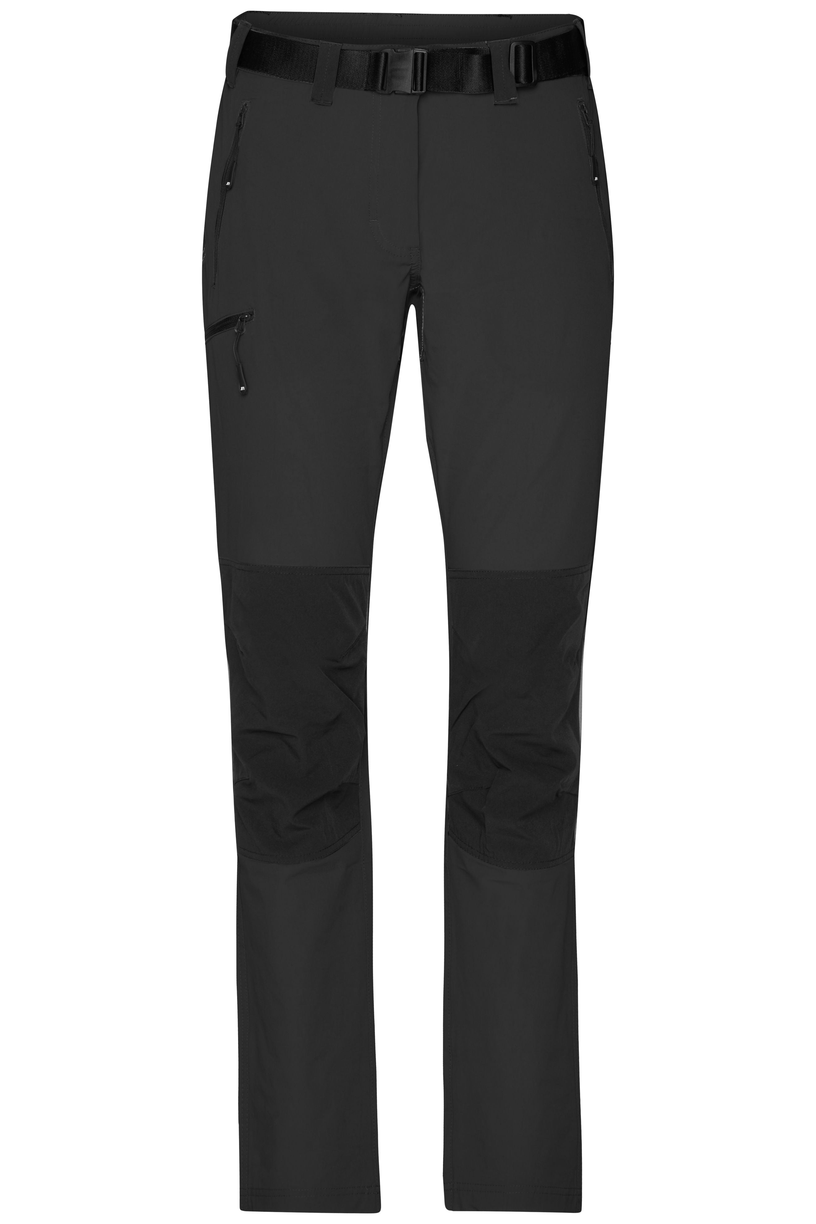 James & Nicholson Damen Multicolor Trekkinghose black/black