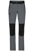 James & Nicholson Damen Multicolor Trekkinghose carbon/black