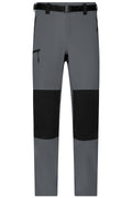 James & Nicholson Herren Multicolor Trekkinghose carbon/black