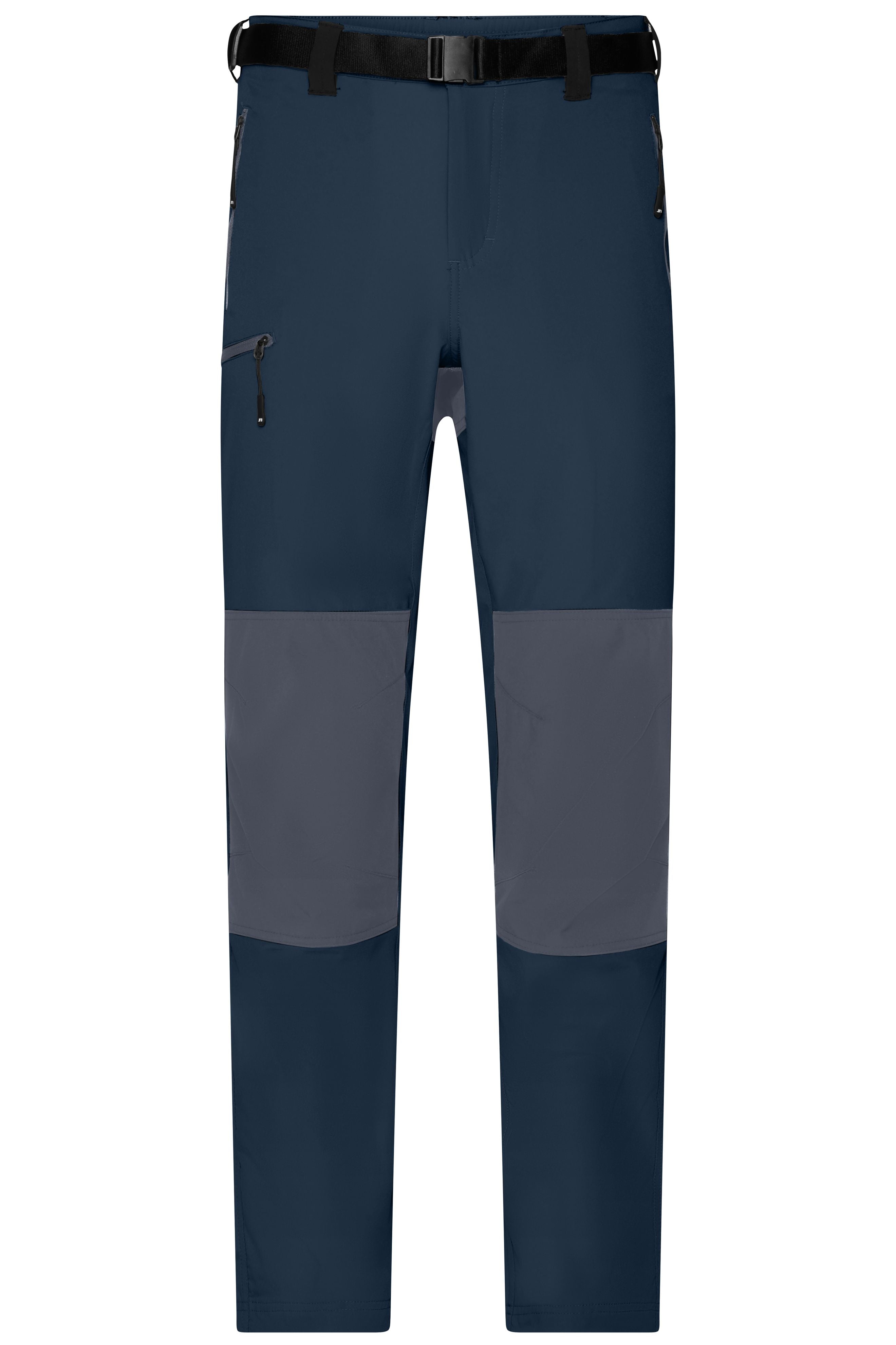 James & Nicholson Herren Multicolor Trekkinghose navy/carbon