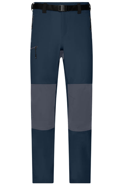 James & Nicholson Herren Multicolor Trekkinghose navy/carbon