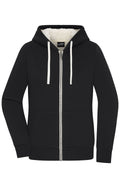 James & Nicholson Ladies' Doubleface Jacket black/nature