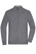 James & Nicholson Sweatjacke grey-heather