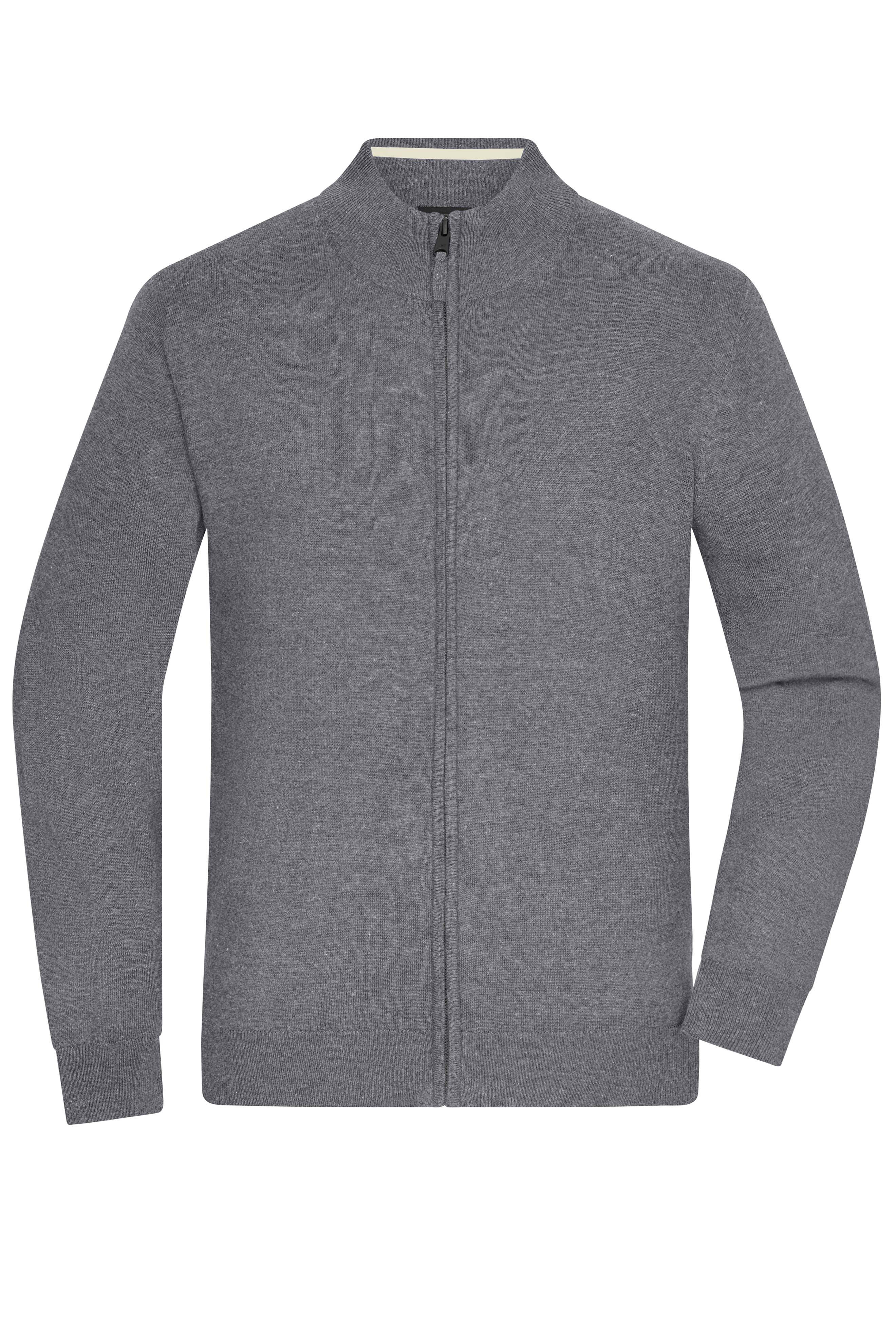 James & Nicholson Sweatjacke grey-heather
