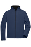 James & Nicholson Herren Softshell Jacke navy