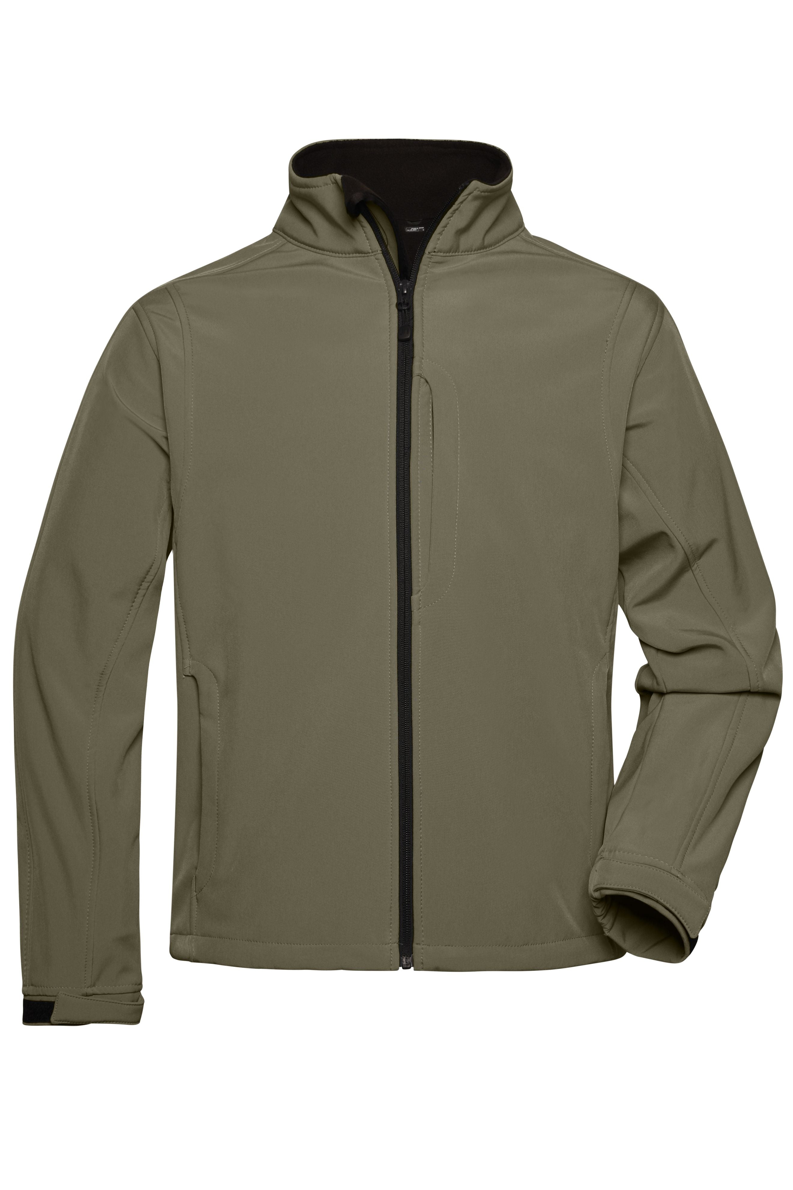 James & Nicholson Herren Softshell Jacke olive